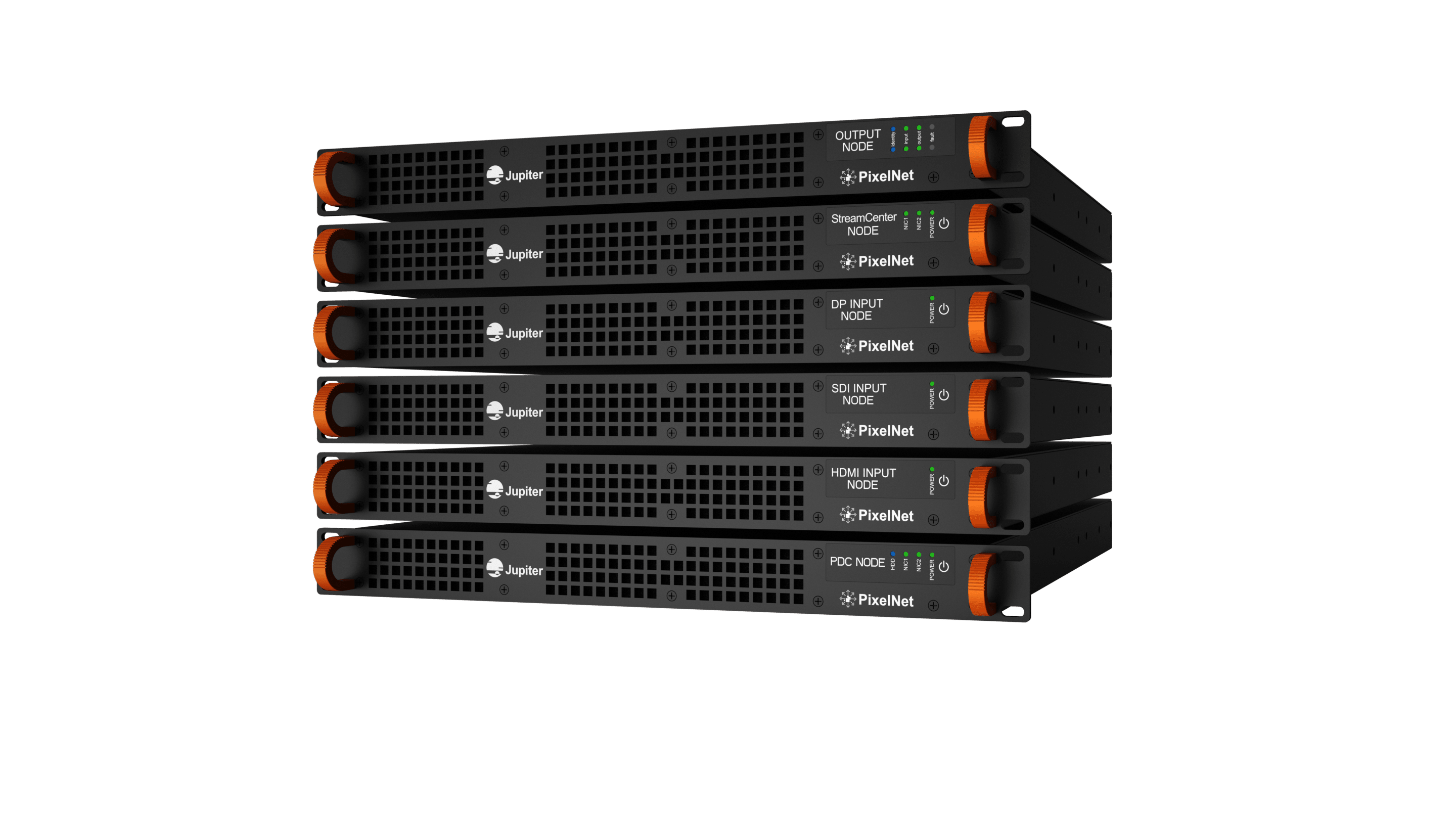 PixelNet distributed video wall controller complete node family
