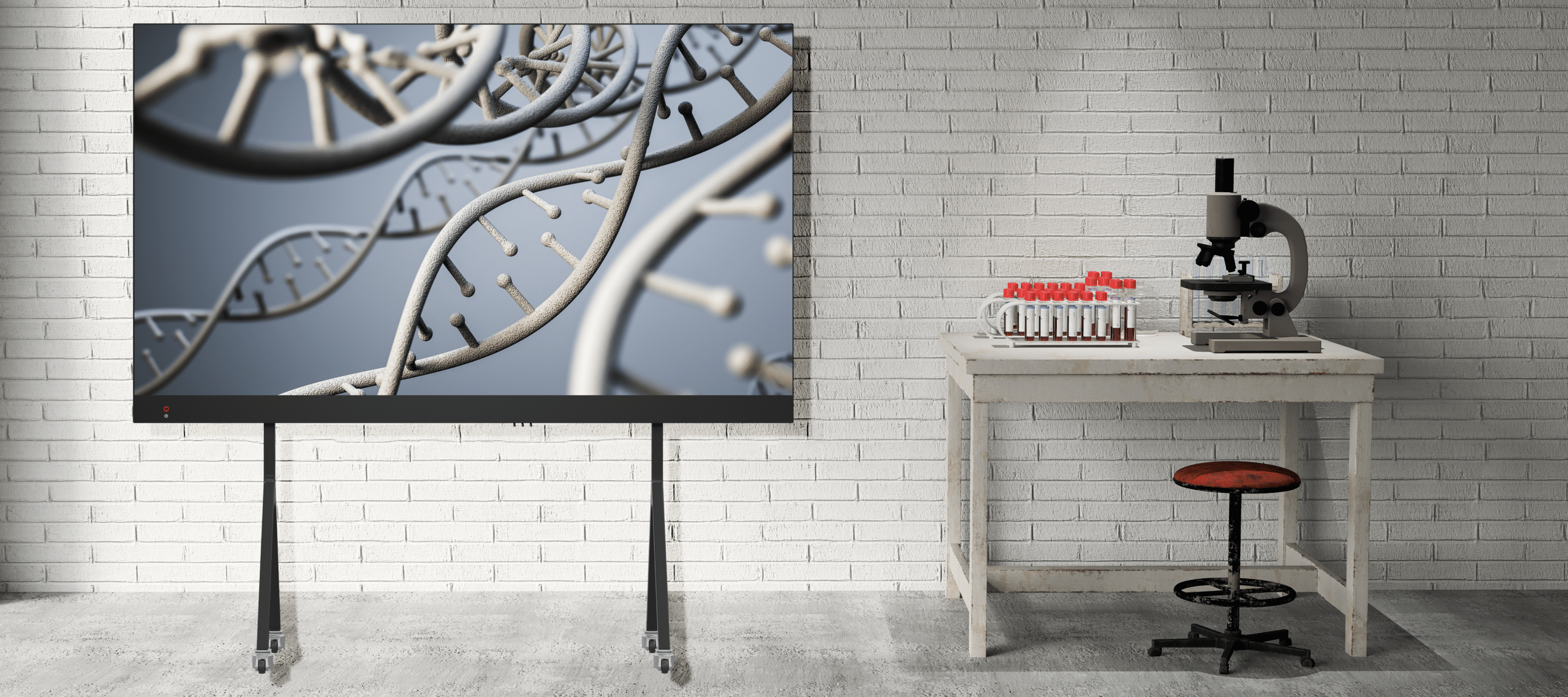 Zavus AIO All-In-One MicroLED in science lab